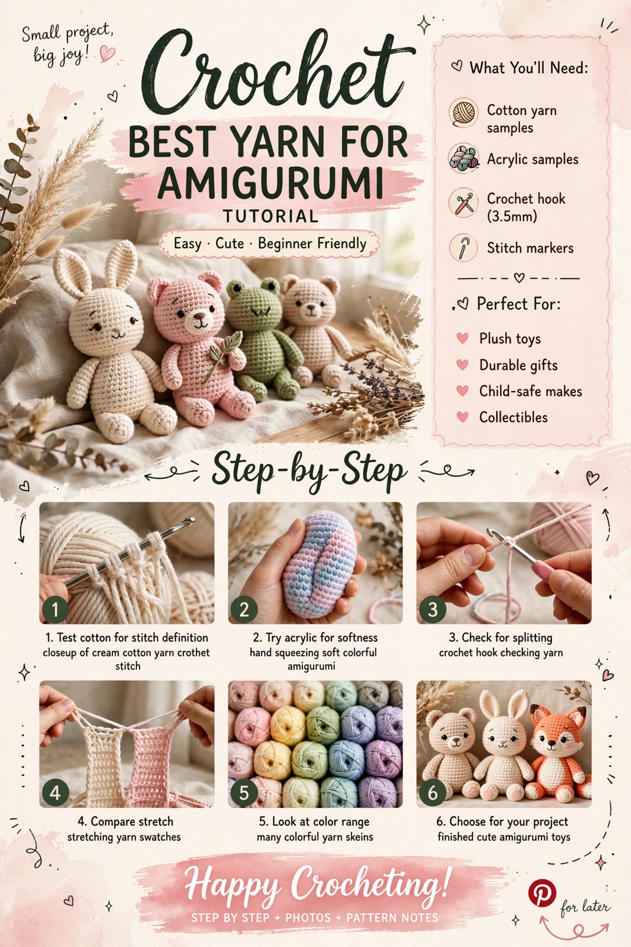 Best Yarn for Amigurumi
