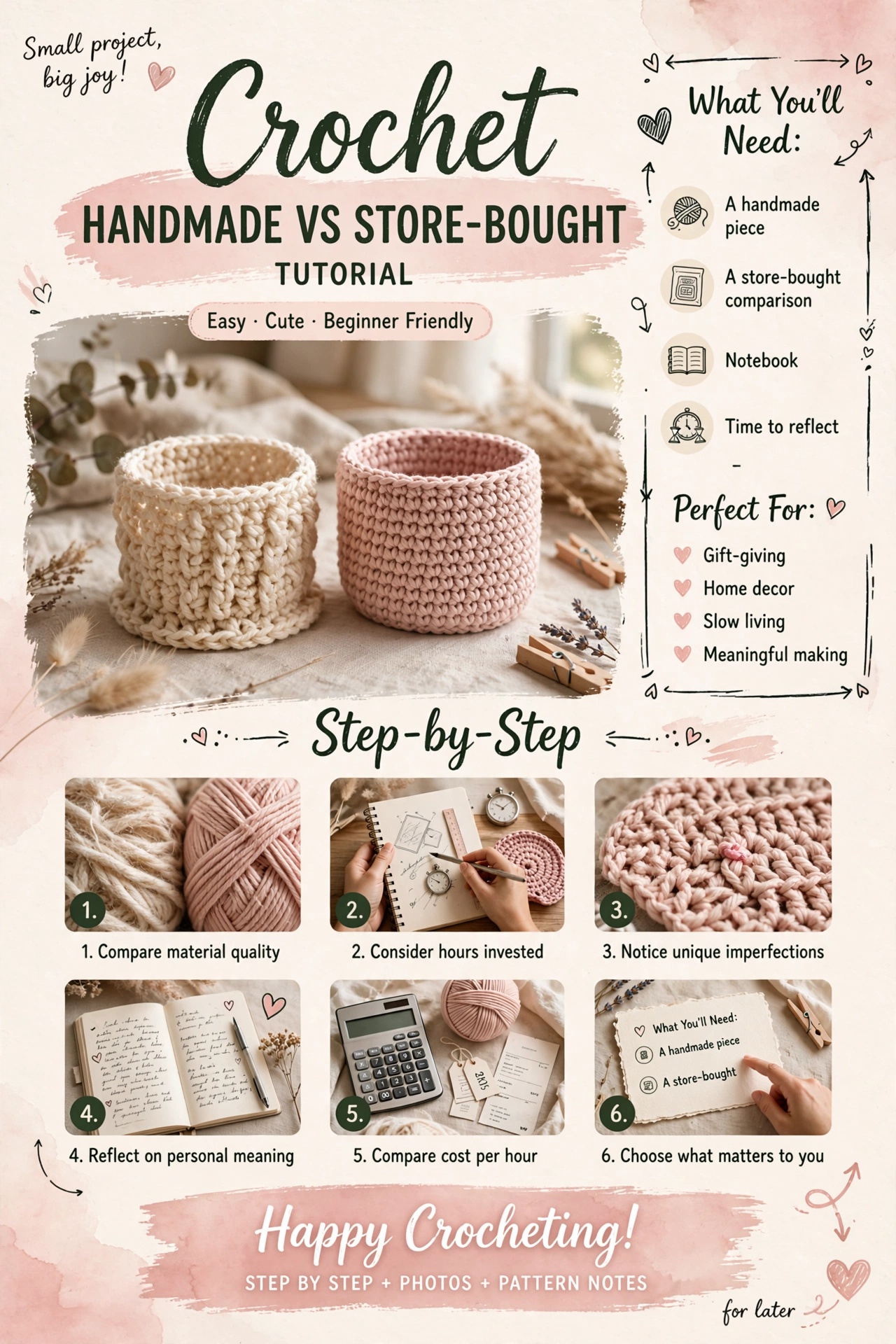 Crochet vs Store-Bought