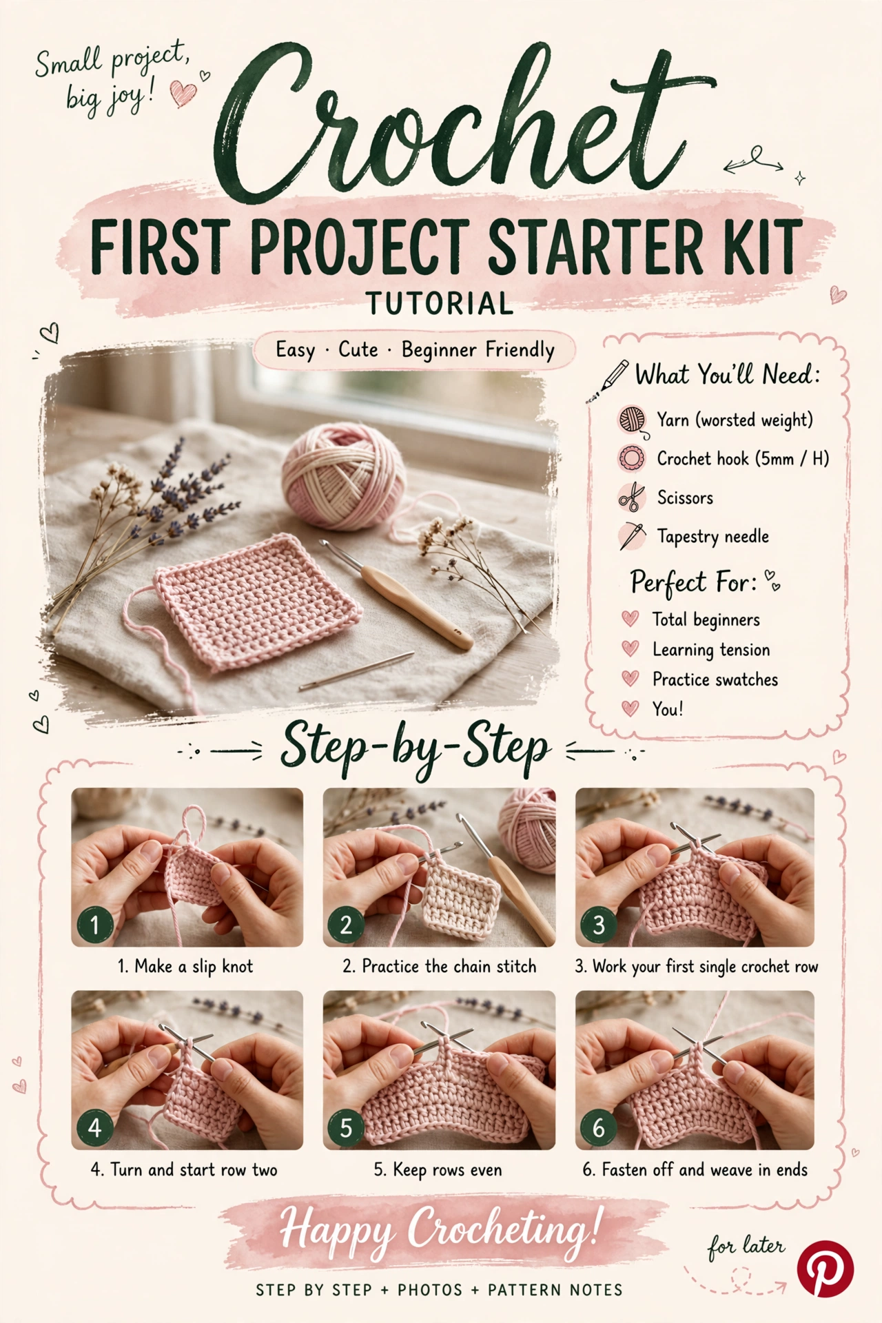 Your First Crochet Project